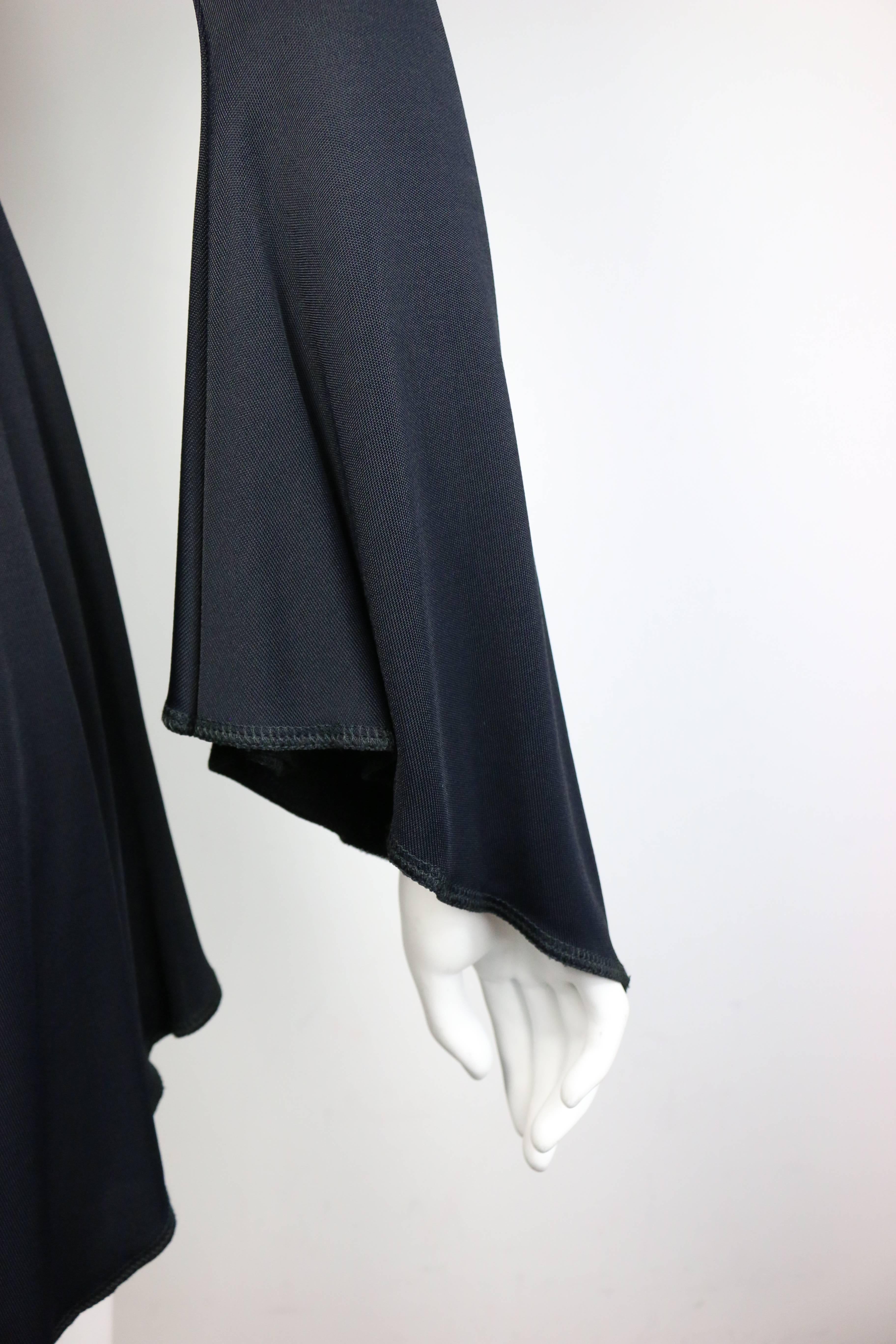 Moschino Couture - Cardigan mi-long noir en vente 2