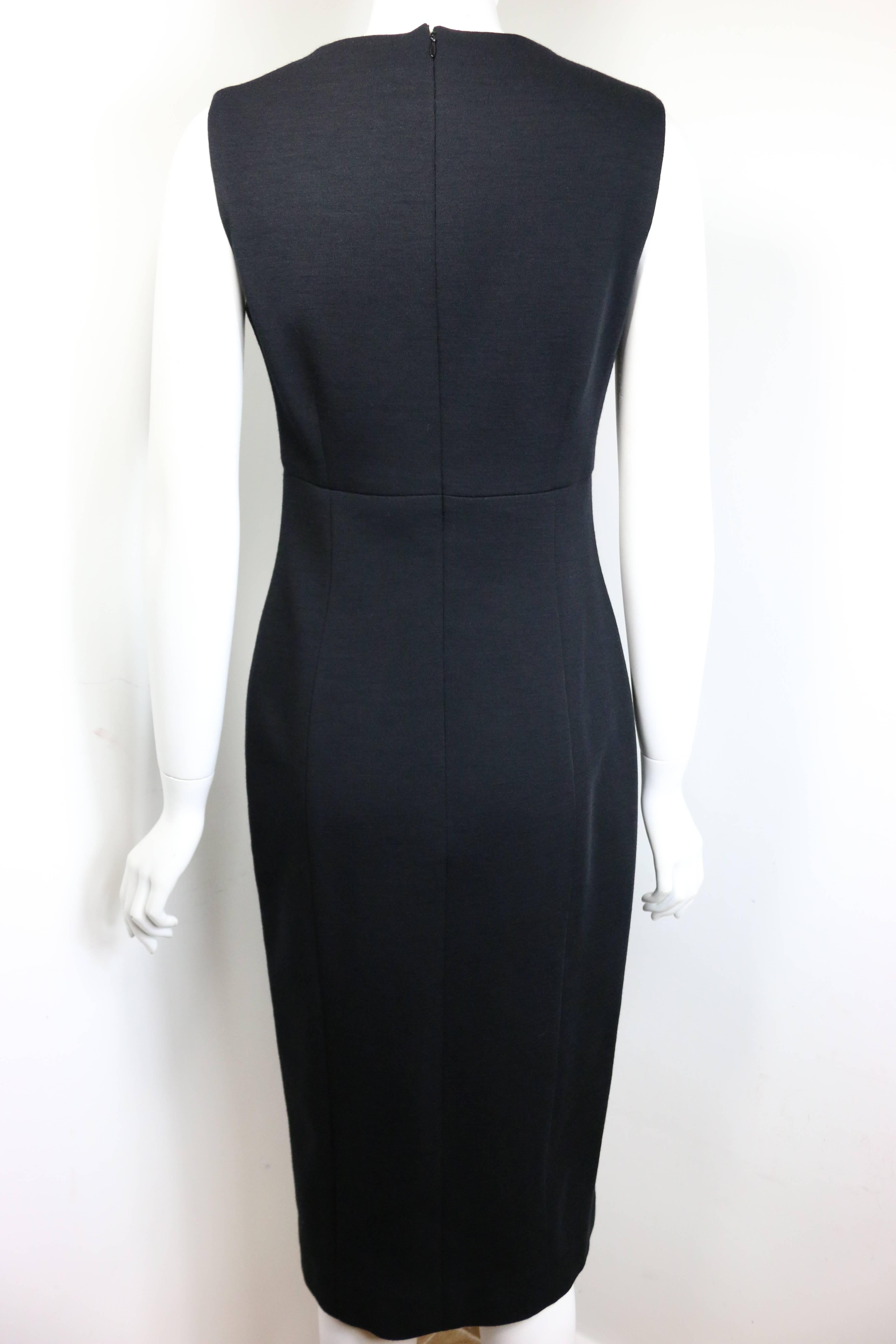 vintage chanel black dress