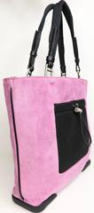 Prada Pink Suede Handbag