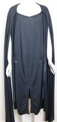 Yves Saint Laurent by Stefano Pilati Grey Wool Long Maxi Dress