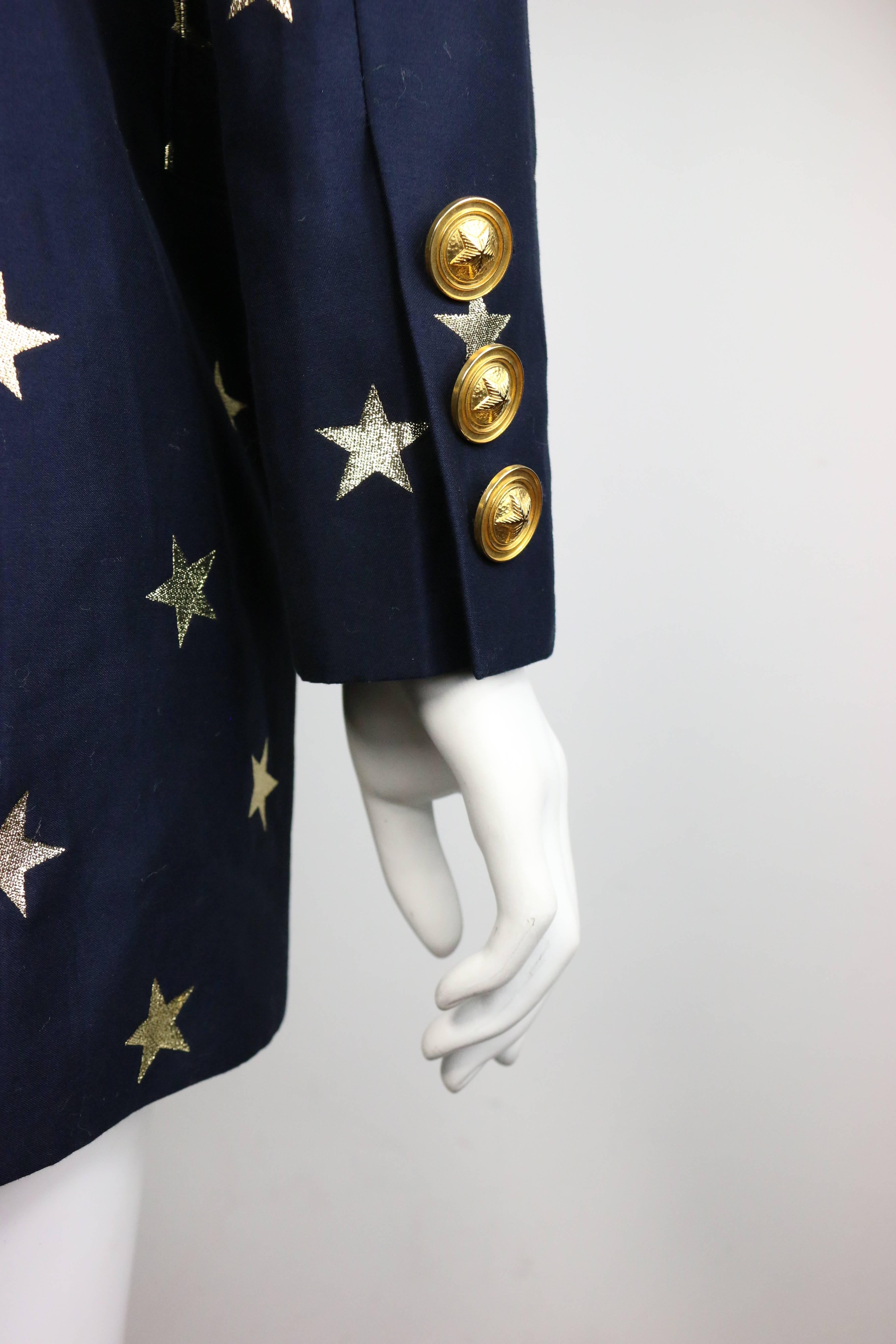 blazer with stars