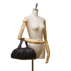Chanel Black Leather Le Marais Bowler Bag