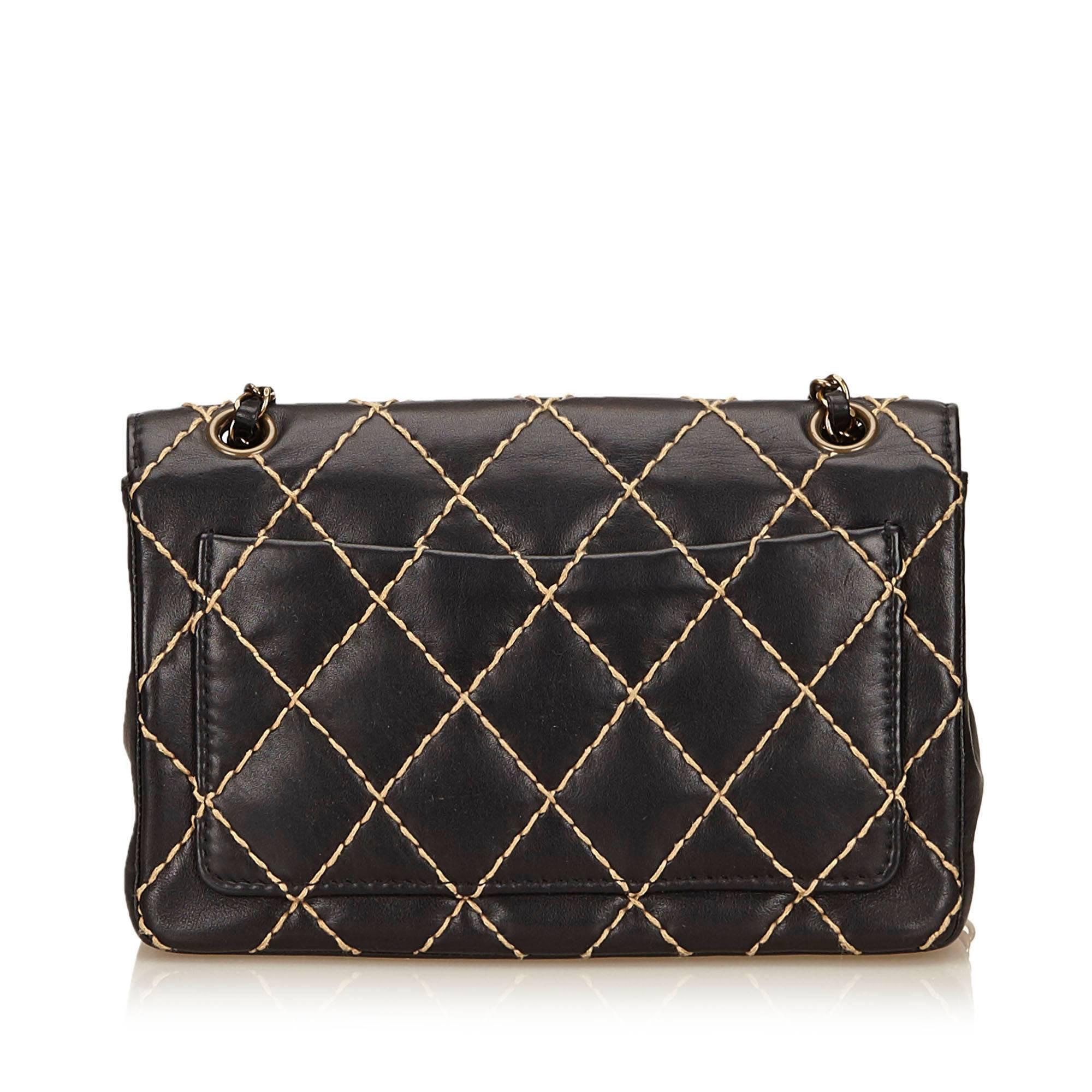 chanel wild stitch bag