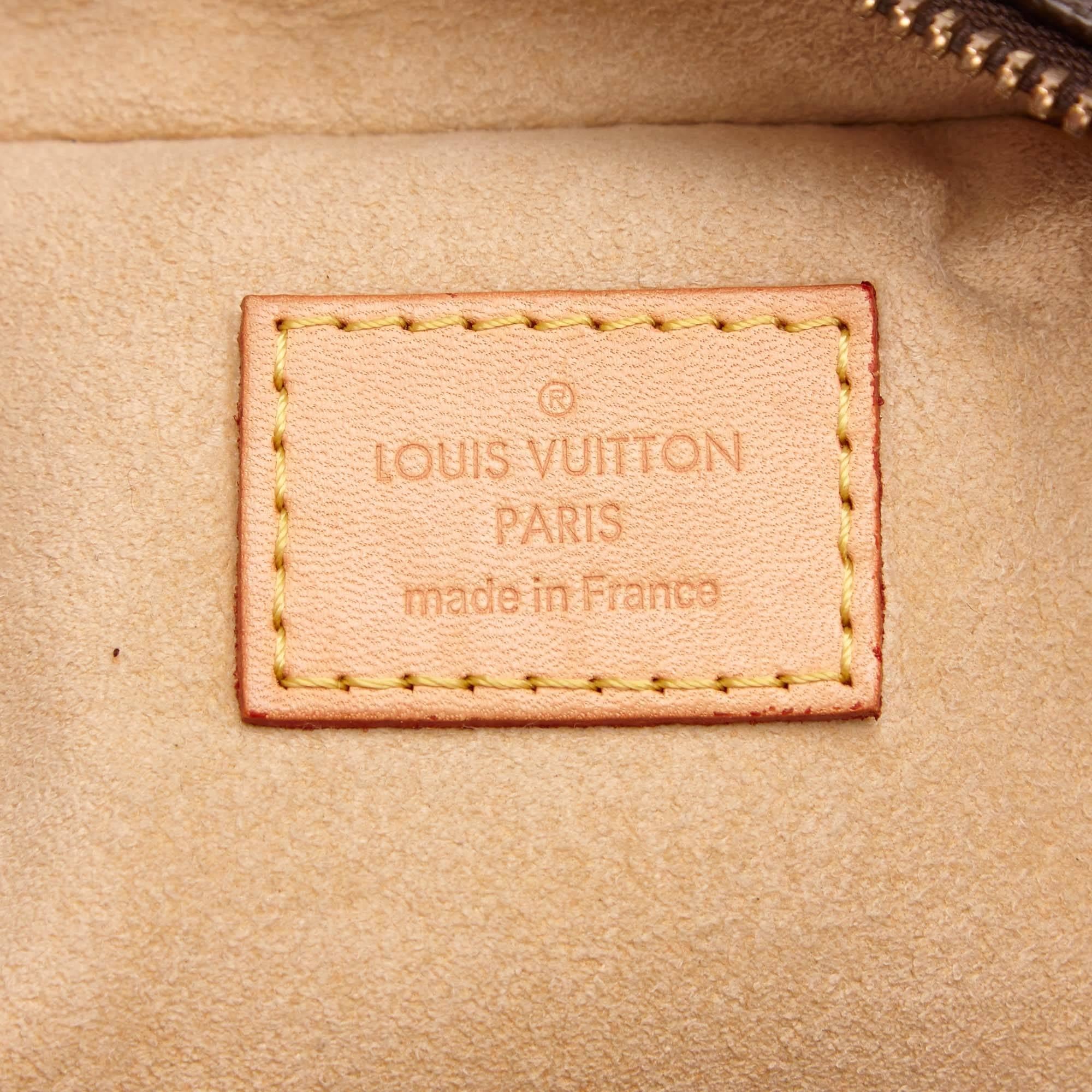 Black Louis Vuitton Monogram Manhattan PM Bag