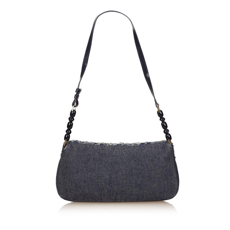 Christian Dior Textured Denim Malice Flap Bag at 1stDibs christian