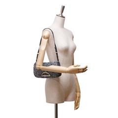 Christian Dior Textured Denim Malice Flap Bag