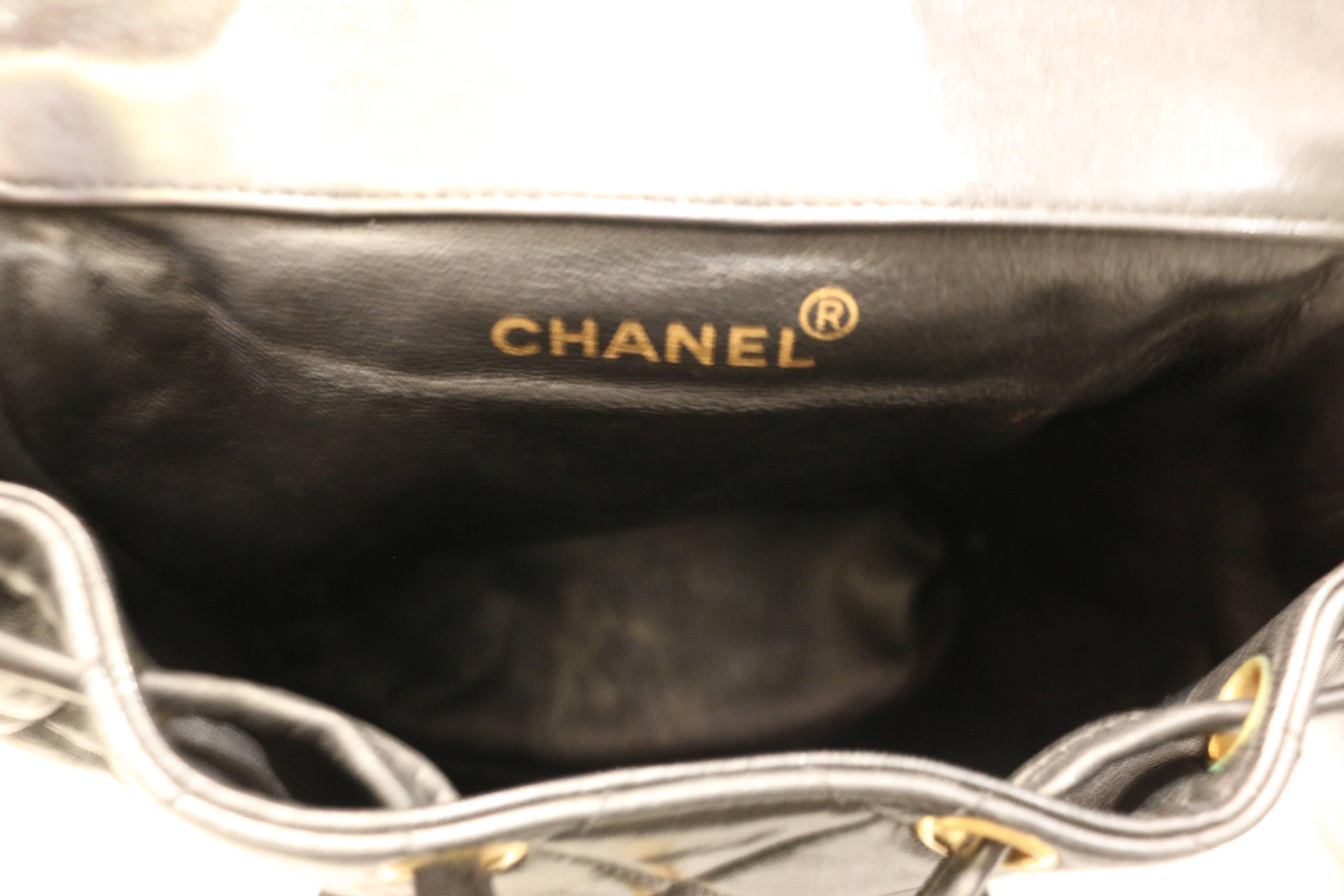 chanel vintage duma backpack