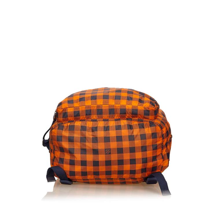 Louis Vuitton Backpack Orange Zipper System