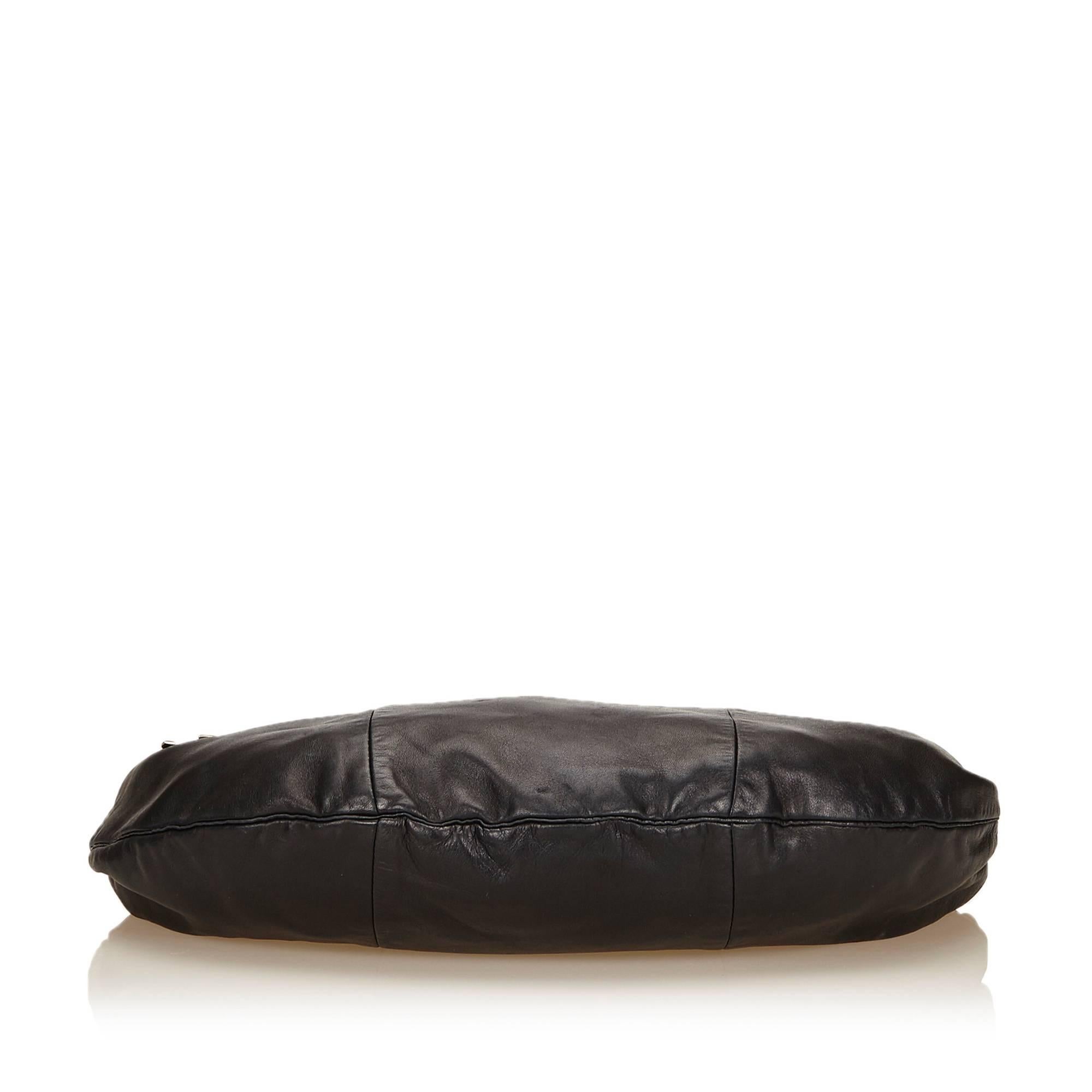 Women's Chanel Black Lambskin Leather 
