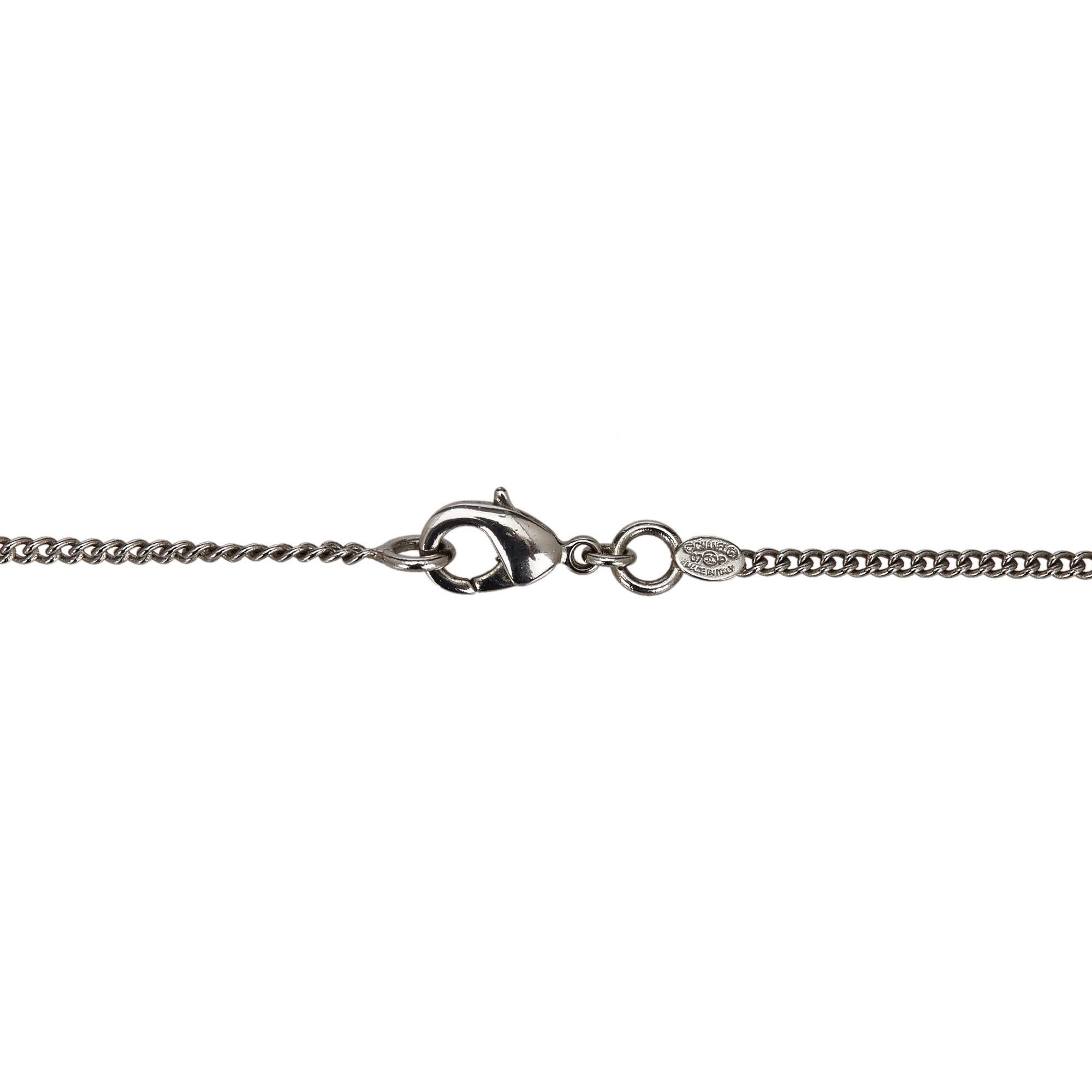 chanel key necklace