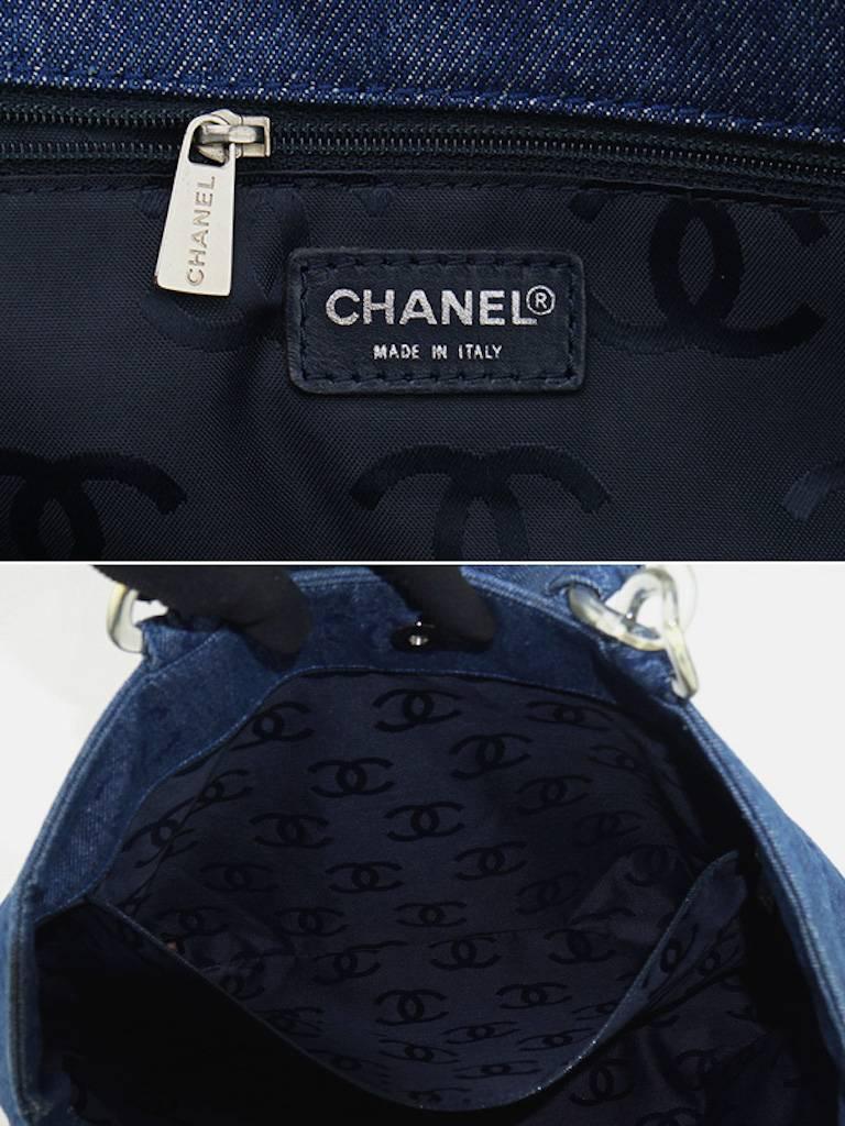 Chanel Blue Denim 