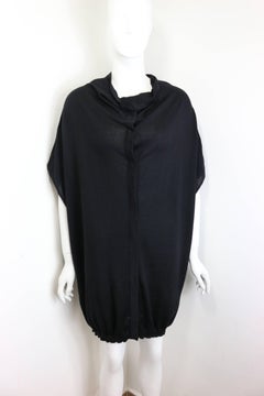 Jil Sander by Raf Simons Cashmere and Silk Sleeveless Oversize Top