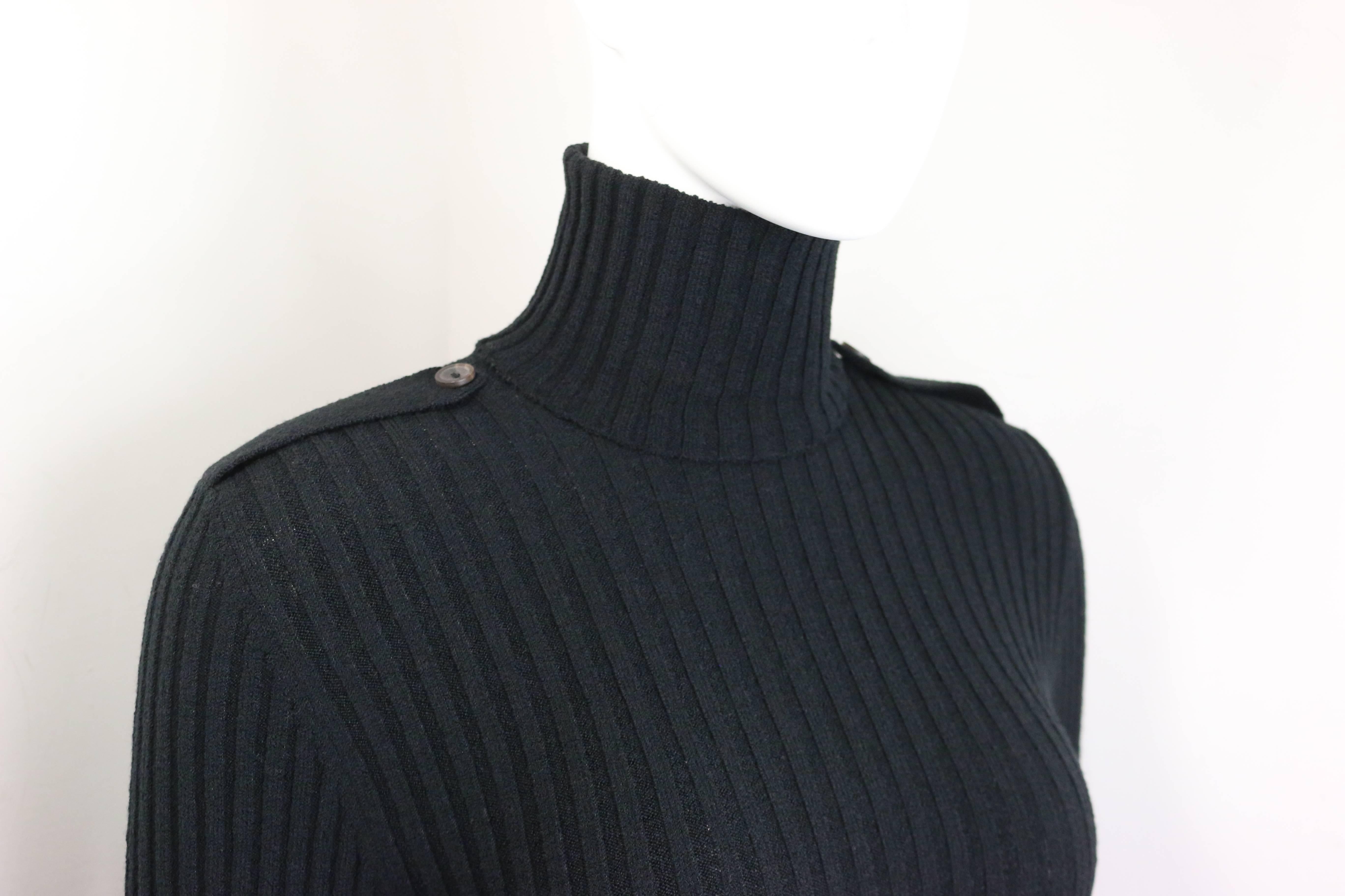 black turtleneck dresses long sleeve