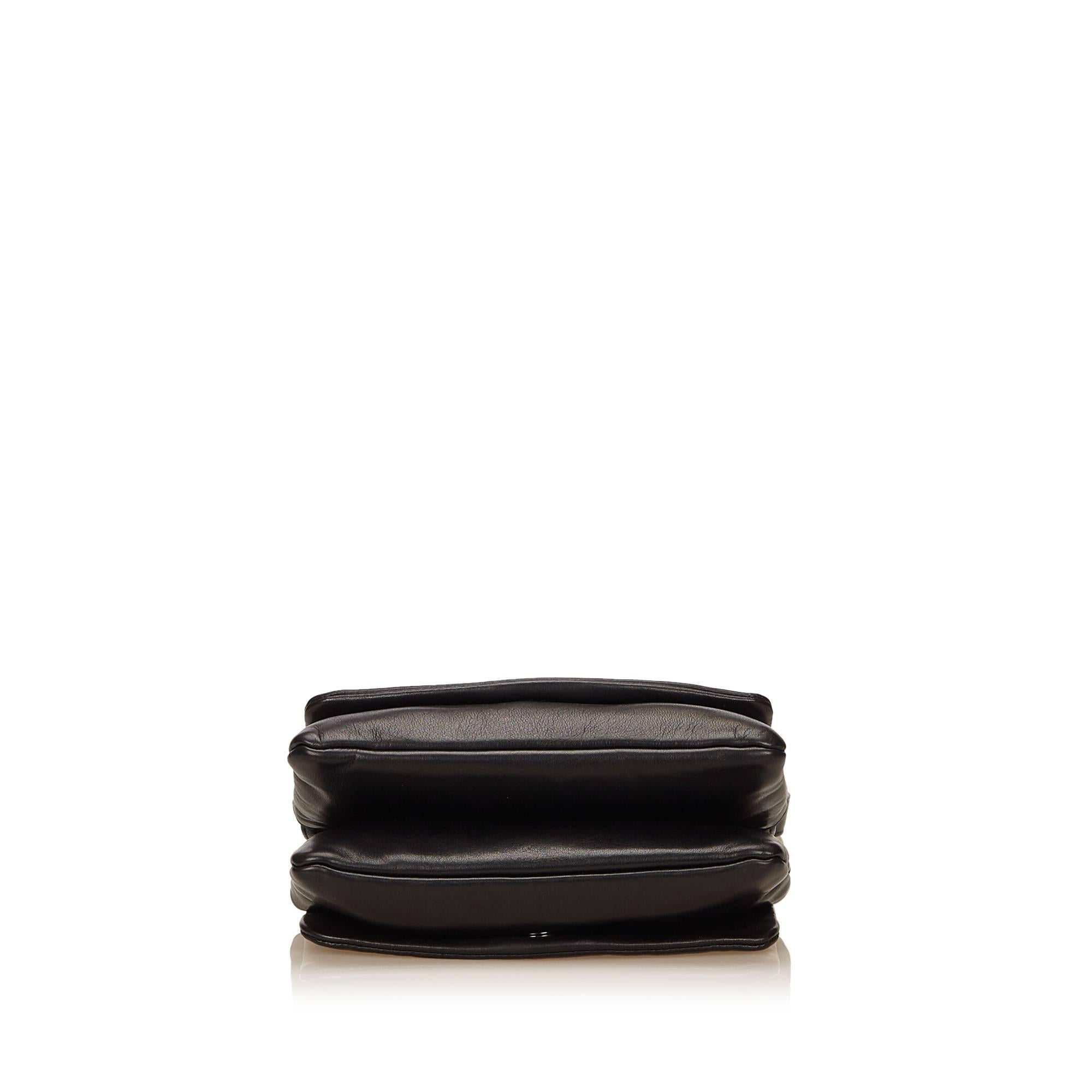 black fringe handbag