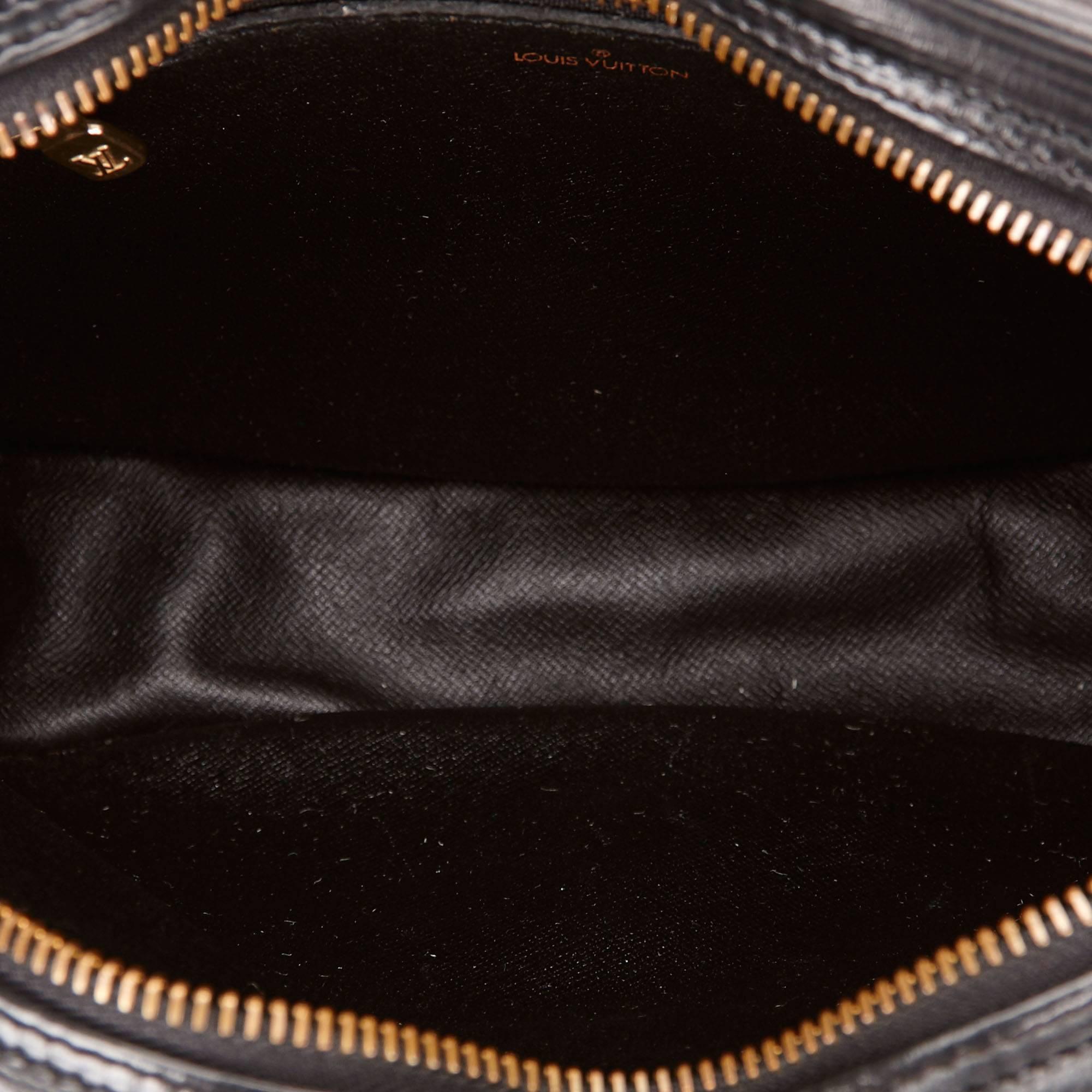 Louis Vuitton Black Epi Jeune Fille Shoulder Bag 1