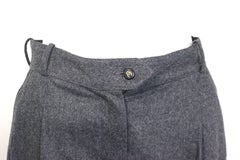 Chanel Grey Wool Pants