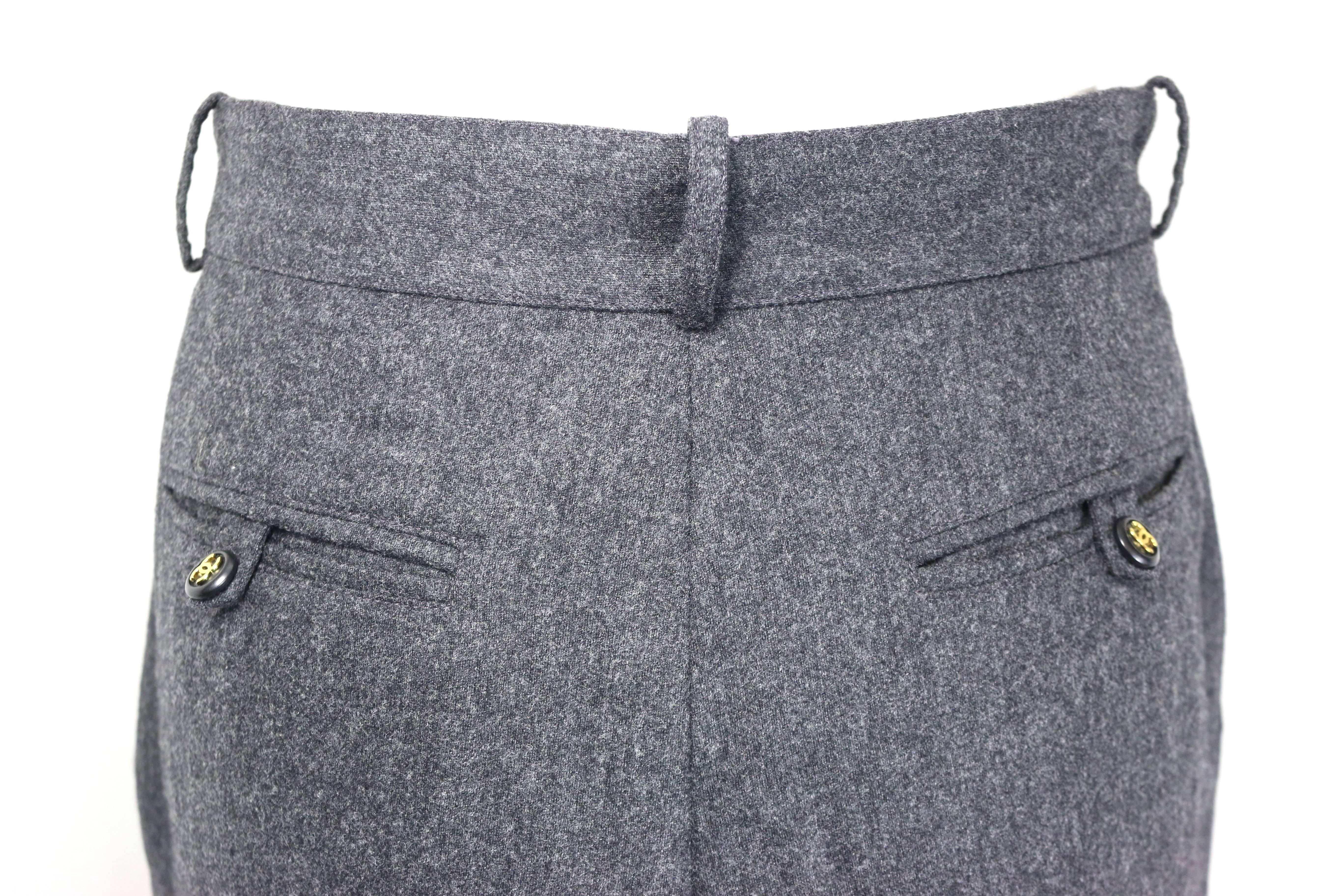 grey vintage pants