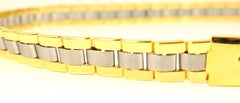 Gianni Versace Gold and Silver Toned Hardware Metal Belt