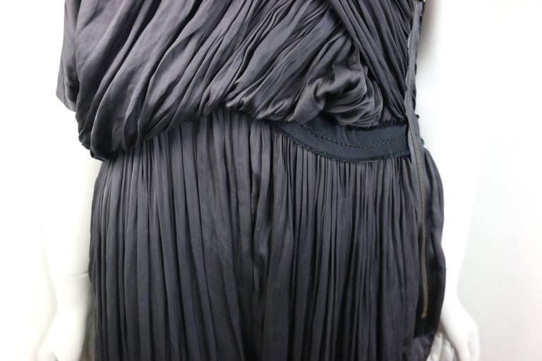 Lanvin Black Silk Jumpsuit at 1stdibs