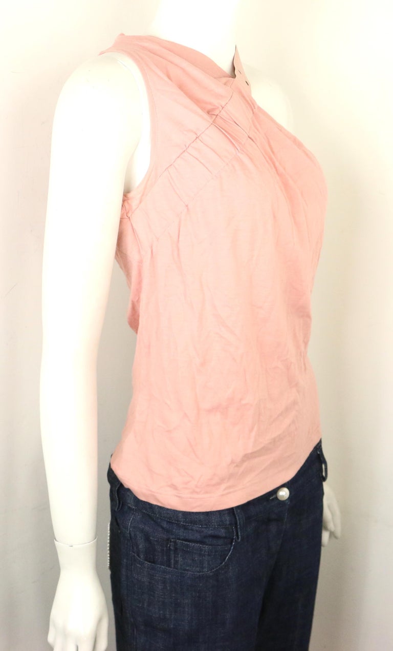 pink dior tank