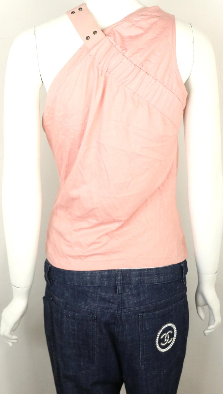 pink dior tank