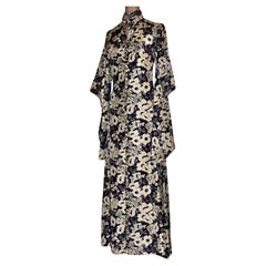 AnnaCat 1960's Japonesque Silk Dress
