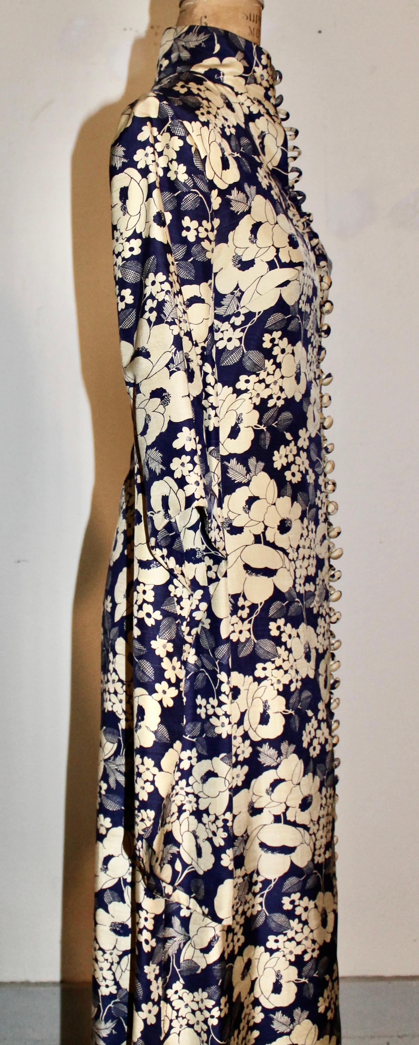AnnaCat - Robe en soie japonaise des années 1960 en vente 4