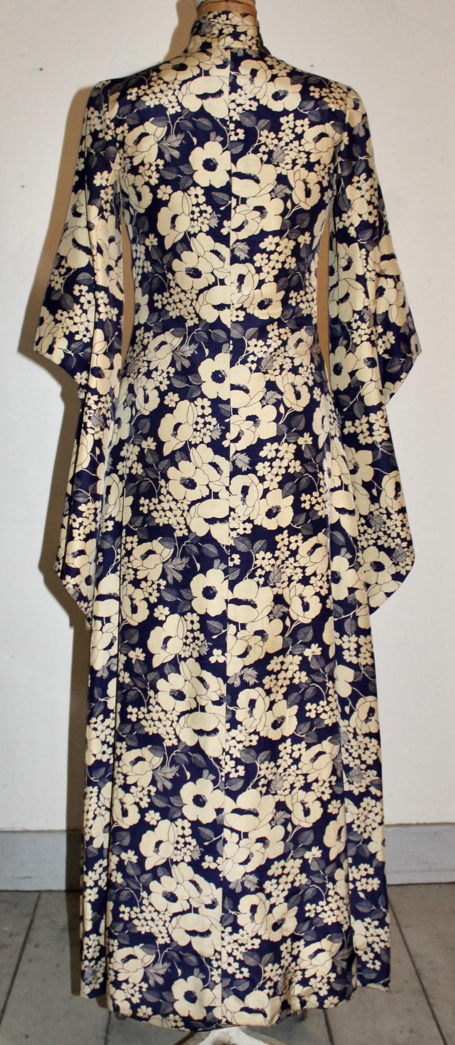 AnnaCat - Robe en soie japonaise des années 1960 en vente 5