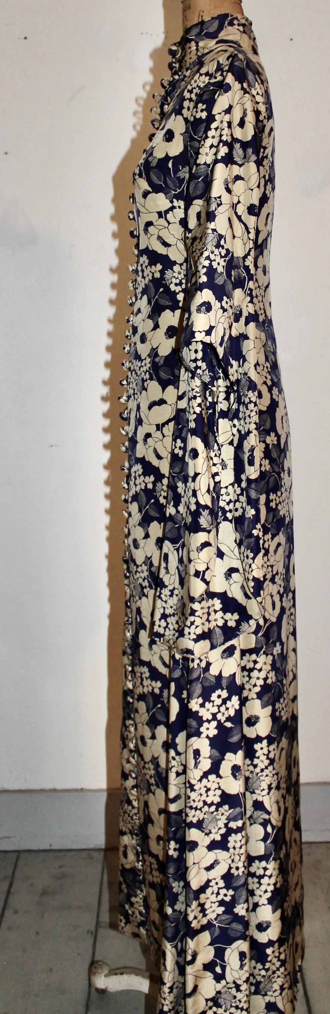 AnnaCat - Robe en soie japonaise des années 1960 en vente 7