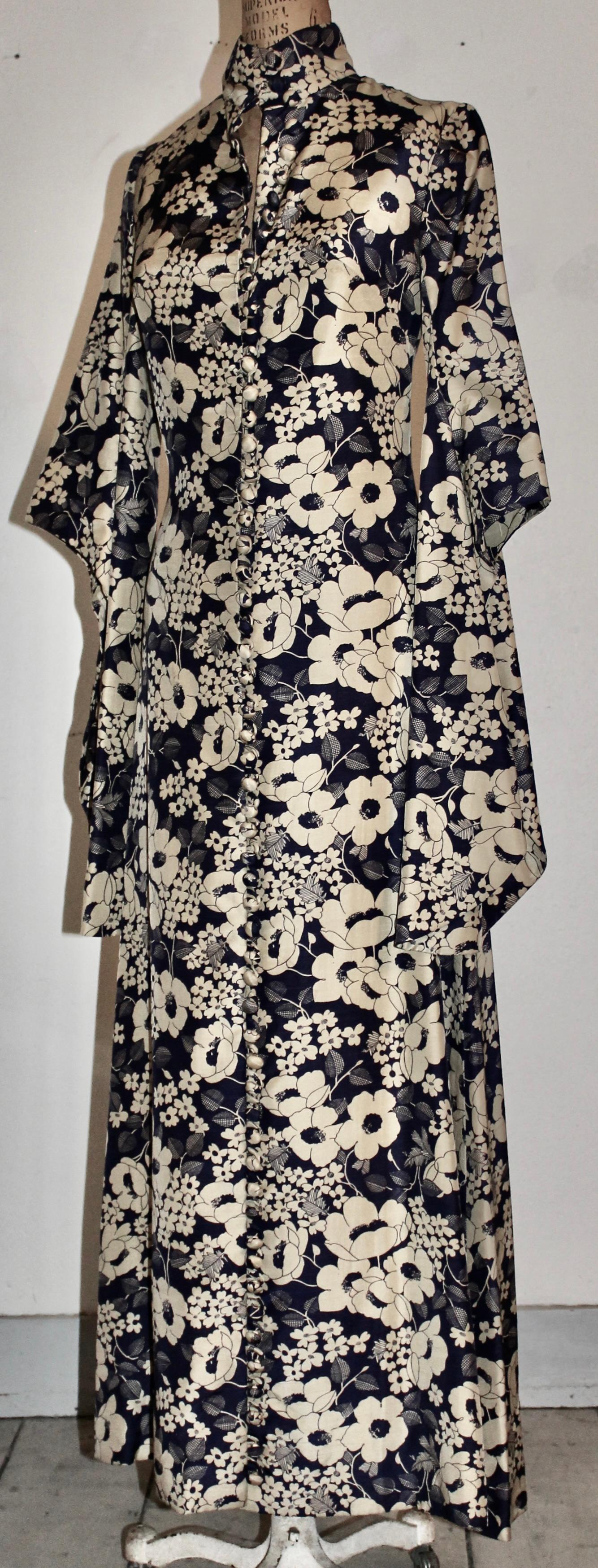 AnnaCat - Robe en soie japonaise des années 1960 en vente 9