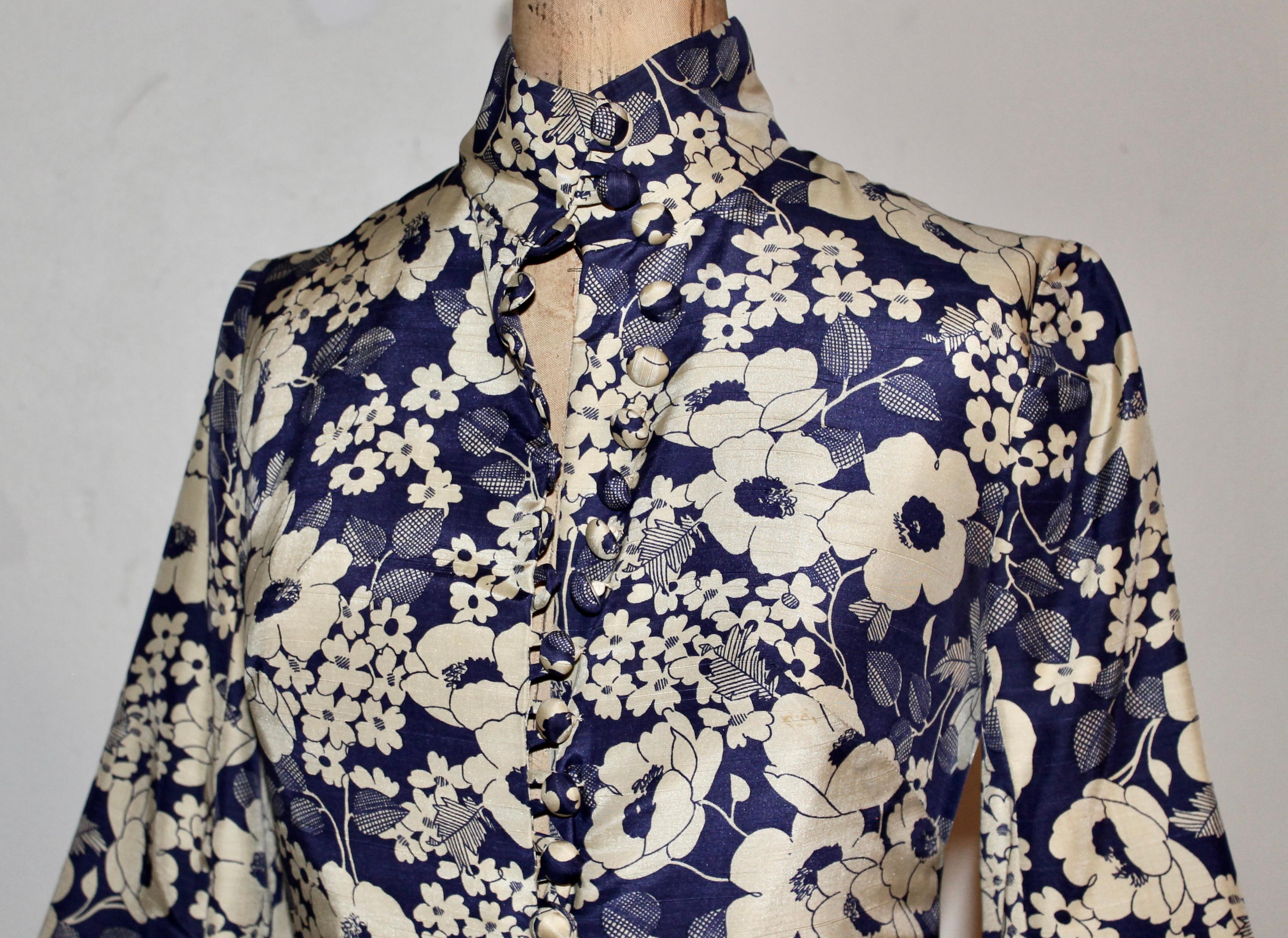 AnnaCat - Robe en soie japonaise des années 1960 en vente 10