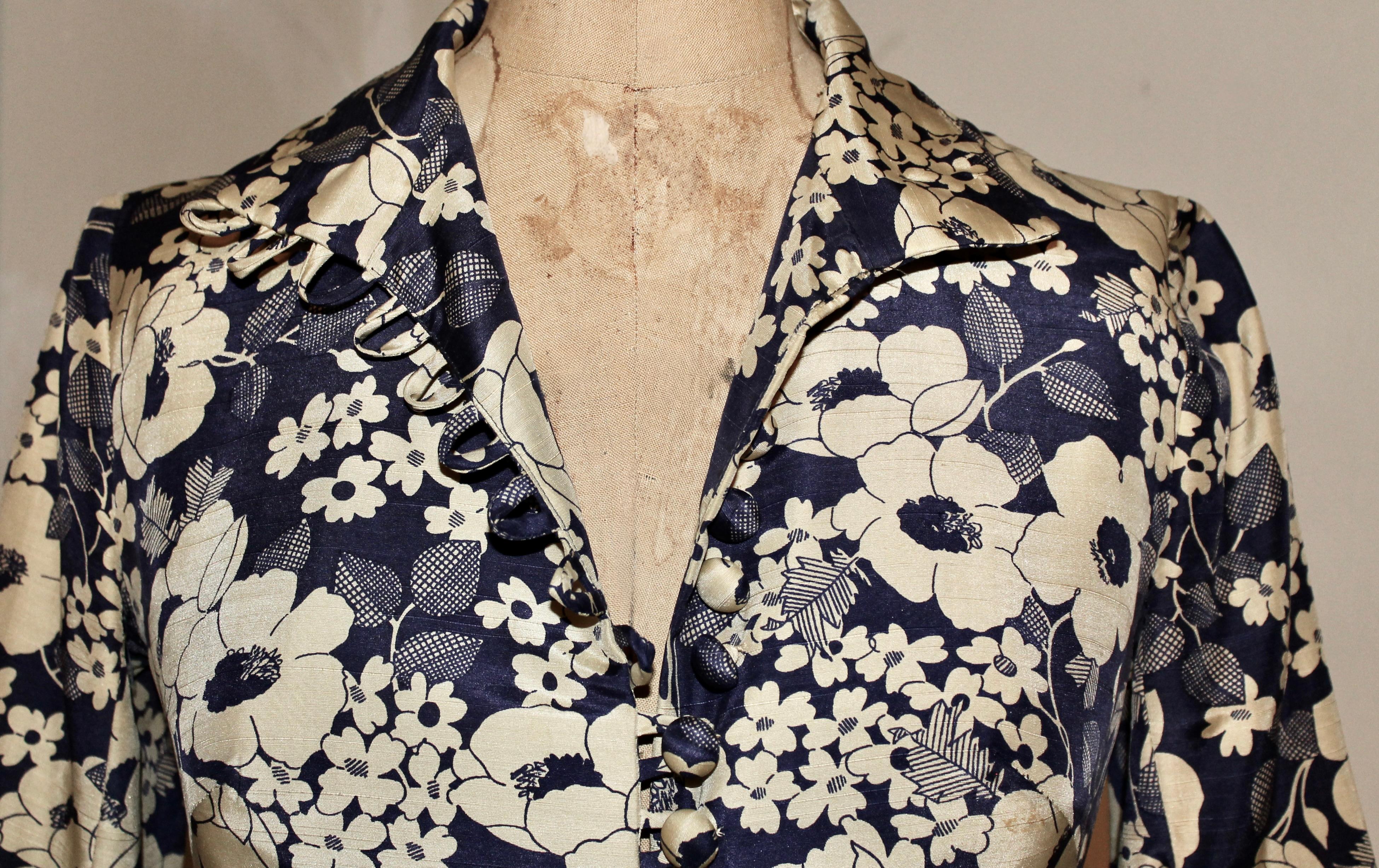 AnnaCat - Robe en soie japonaise des années 1960 en vente 14