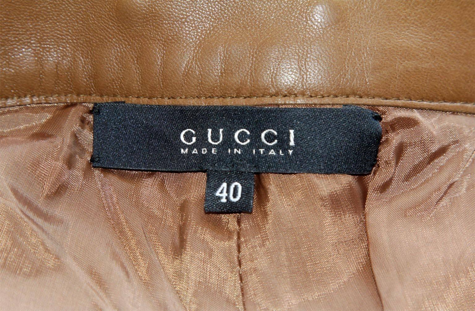Total Dispersal! Gorgeous BNWT Tom Ford Gucci SS 2004 Leather Pants! 3