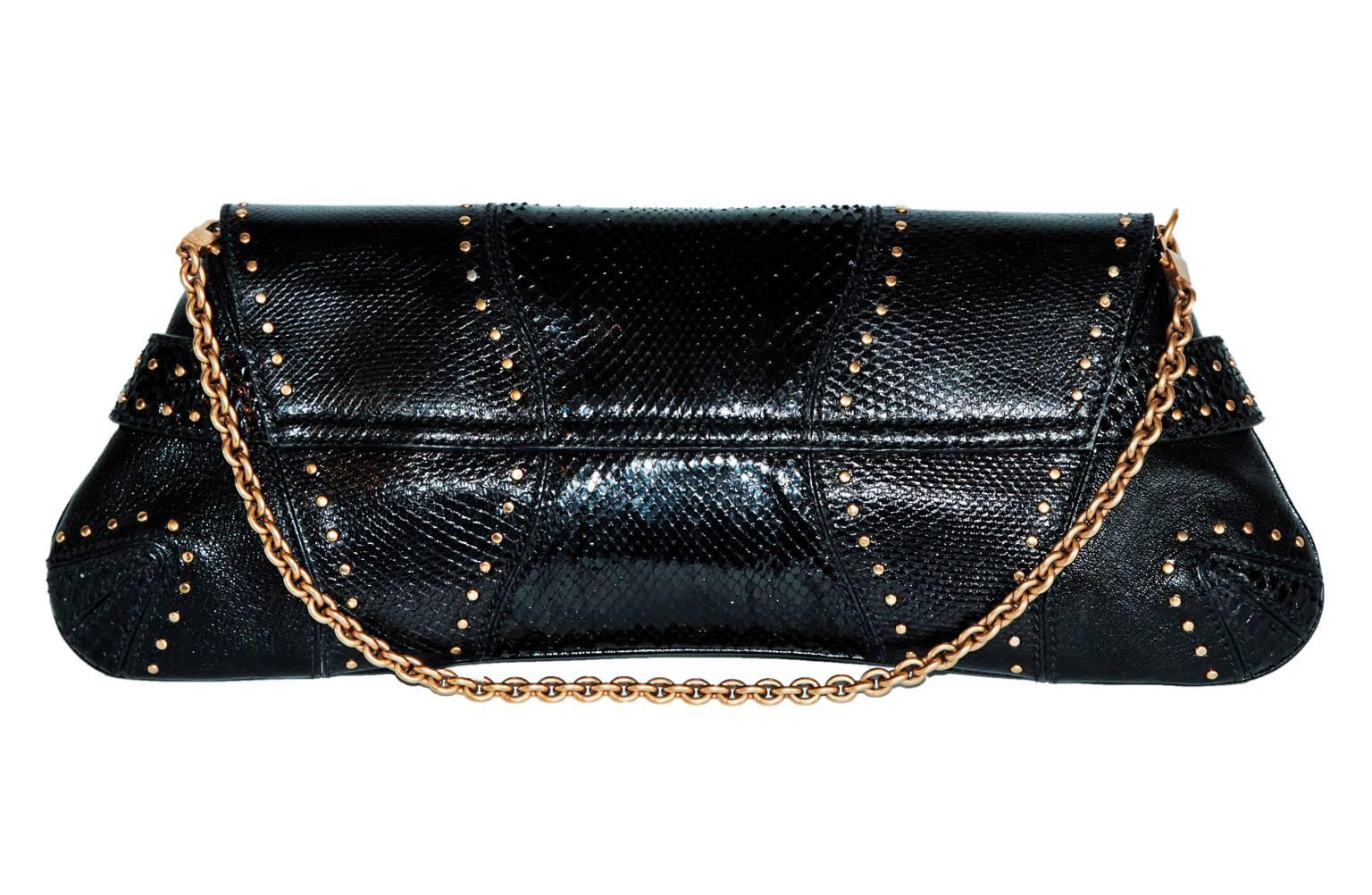 That Incredible Black Python Horsebit Bag From Tom Ford Gucci FW 2003 Collection!

This amazing bag has only been used a handful of times & is in very good condition with only minimal signs of wear throughout... an absolute must for Ford buyers &