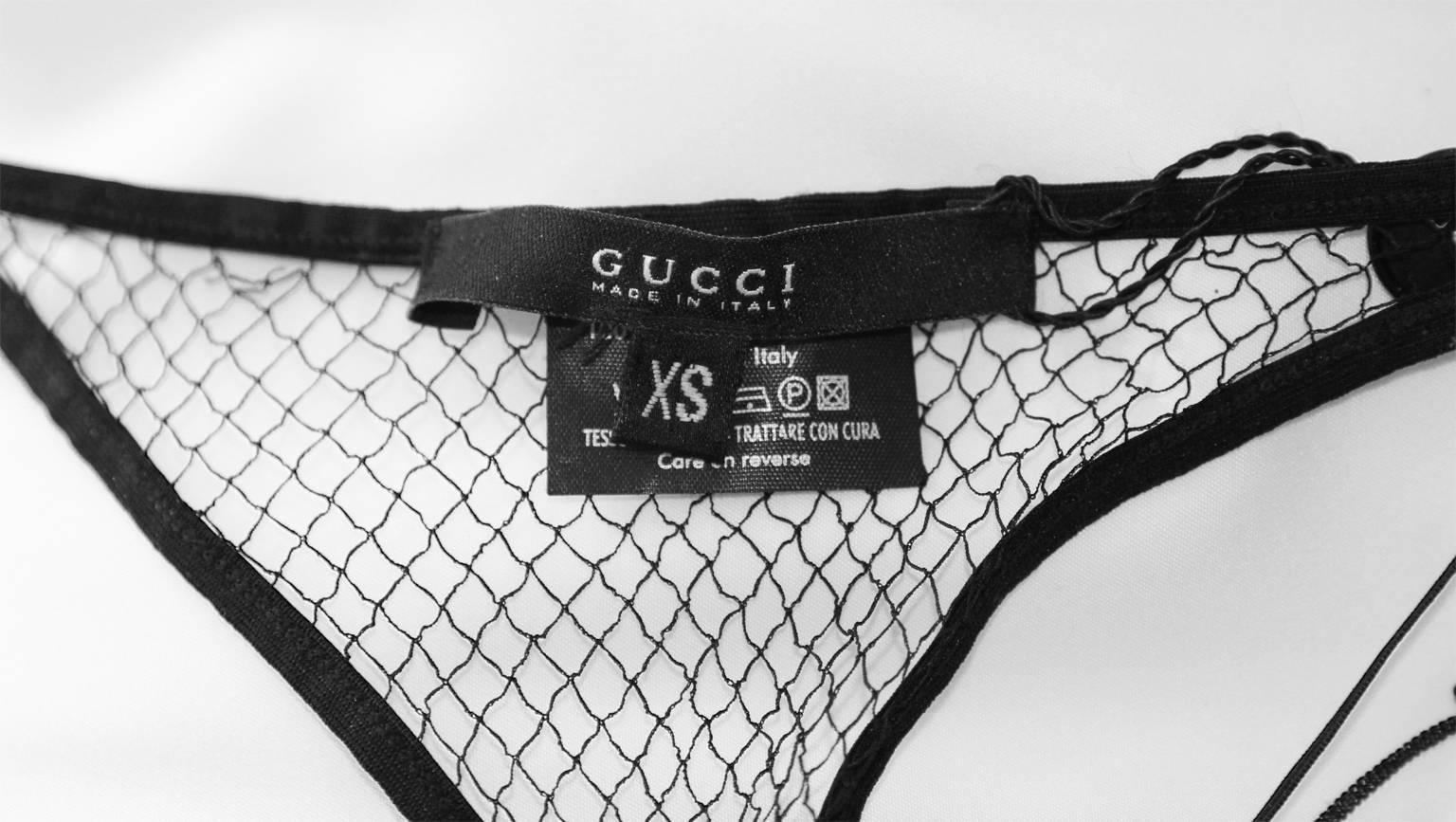 Absolutely Heavenly Tom Ford For Gucci FW 2003 Black Lingerie BNWT 1