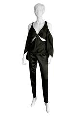 Free Shipping: Tom Ford Gucci FW 2002 Khaki Silk Gothic Kimono Top & Pants! 44