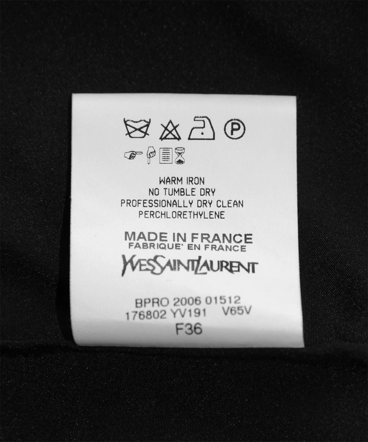Heavenly Tom Ford YSL Rive Gauche FW 2002 Multi-Layered Silk Bolero Jacket! 36 1