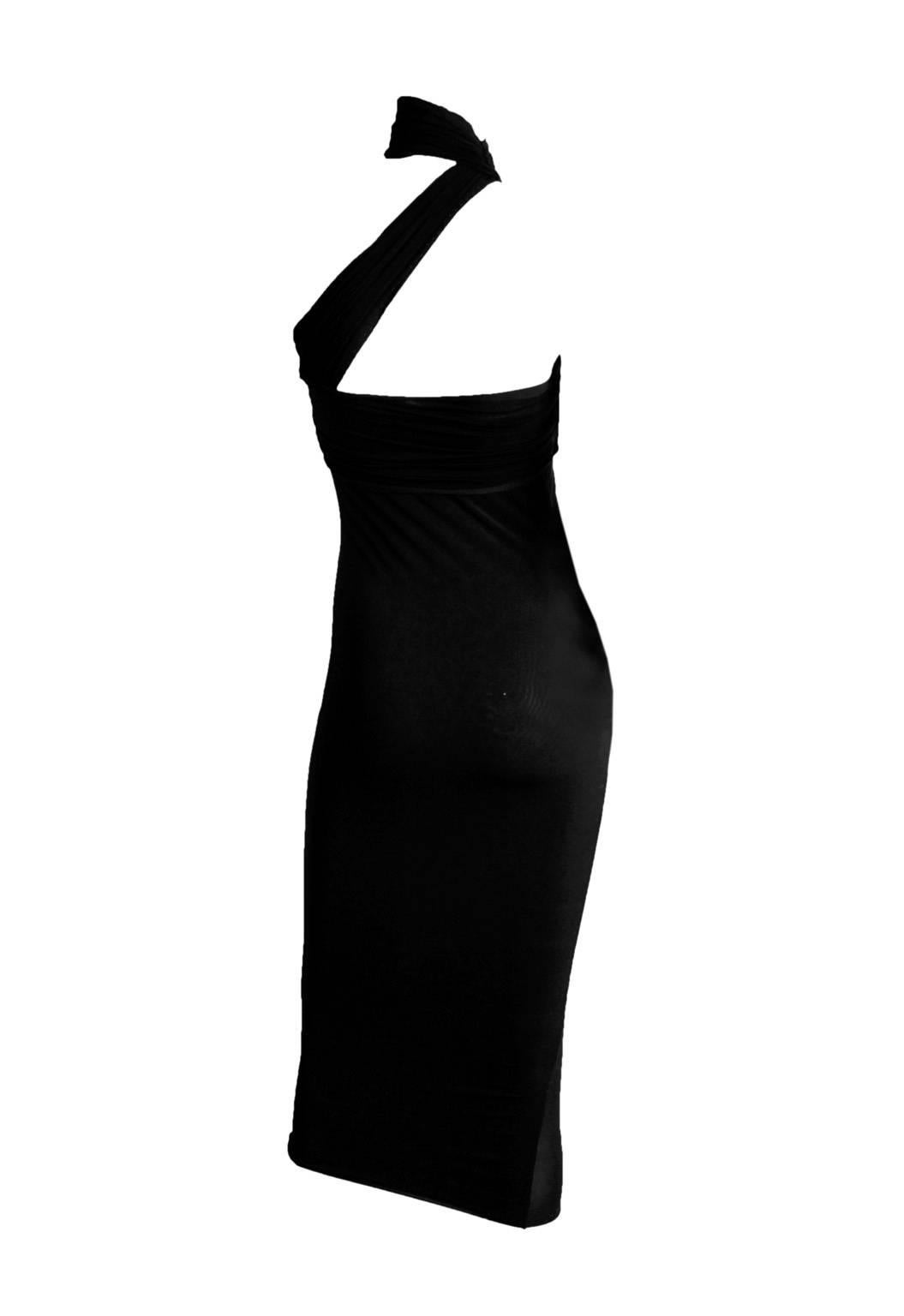 Uber-Rare & Incredibly Sexy Tom Ford For Gucci Fall Winter 2003 Collection Black Jersey Dress!

Who could ever forget Tom Ford's incredible Fall Winter 2003 collection for Gucci? Well this dreamy black jersey dress was surely one of the