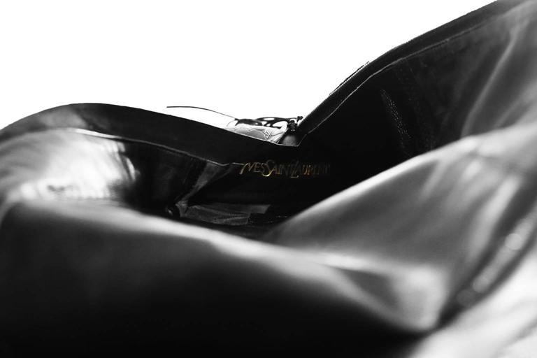 ysl croc boots