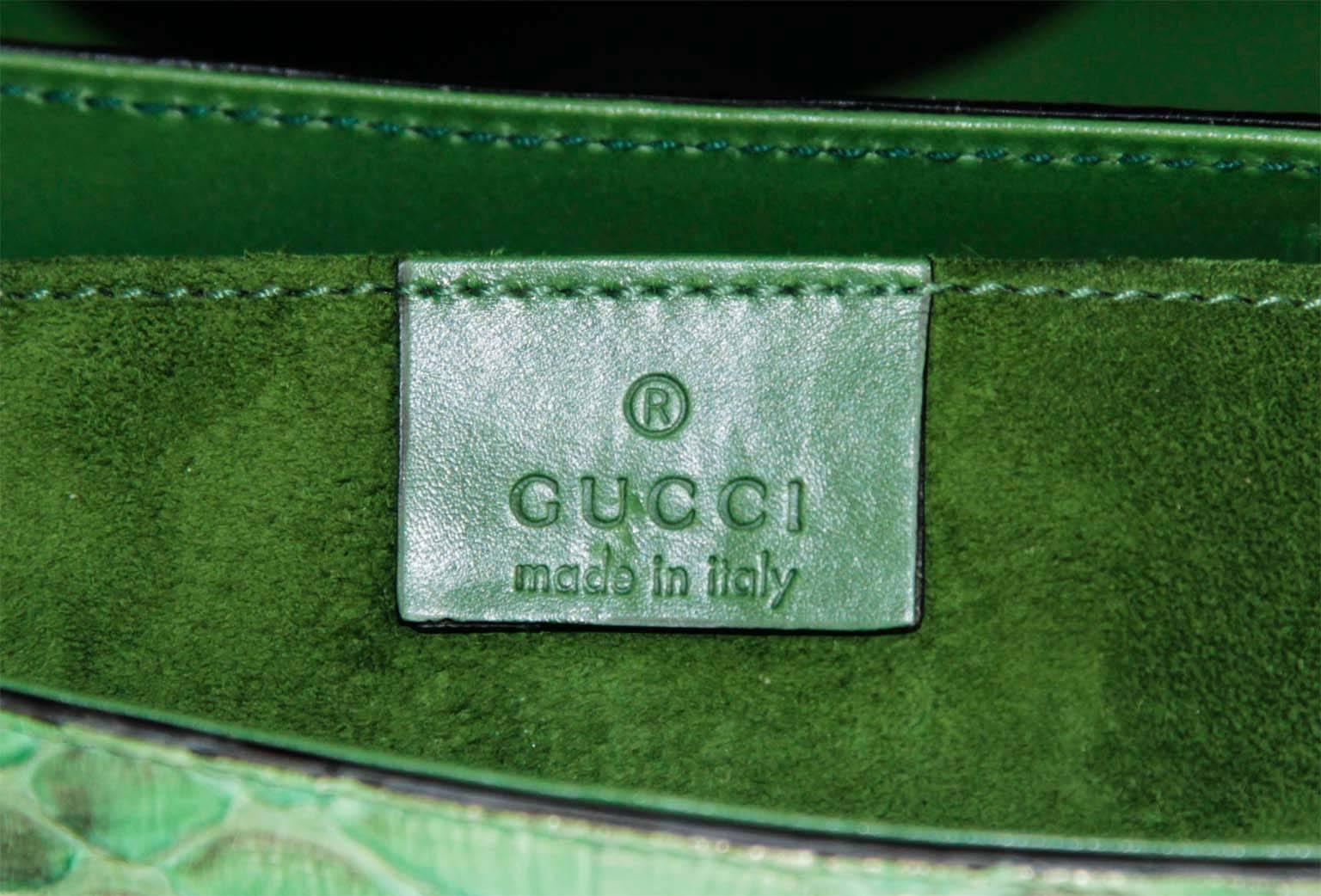 gucci green horsebit bag