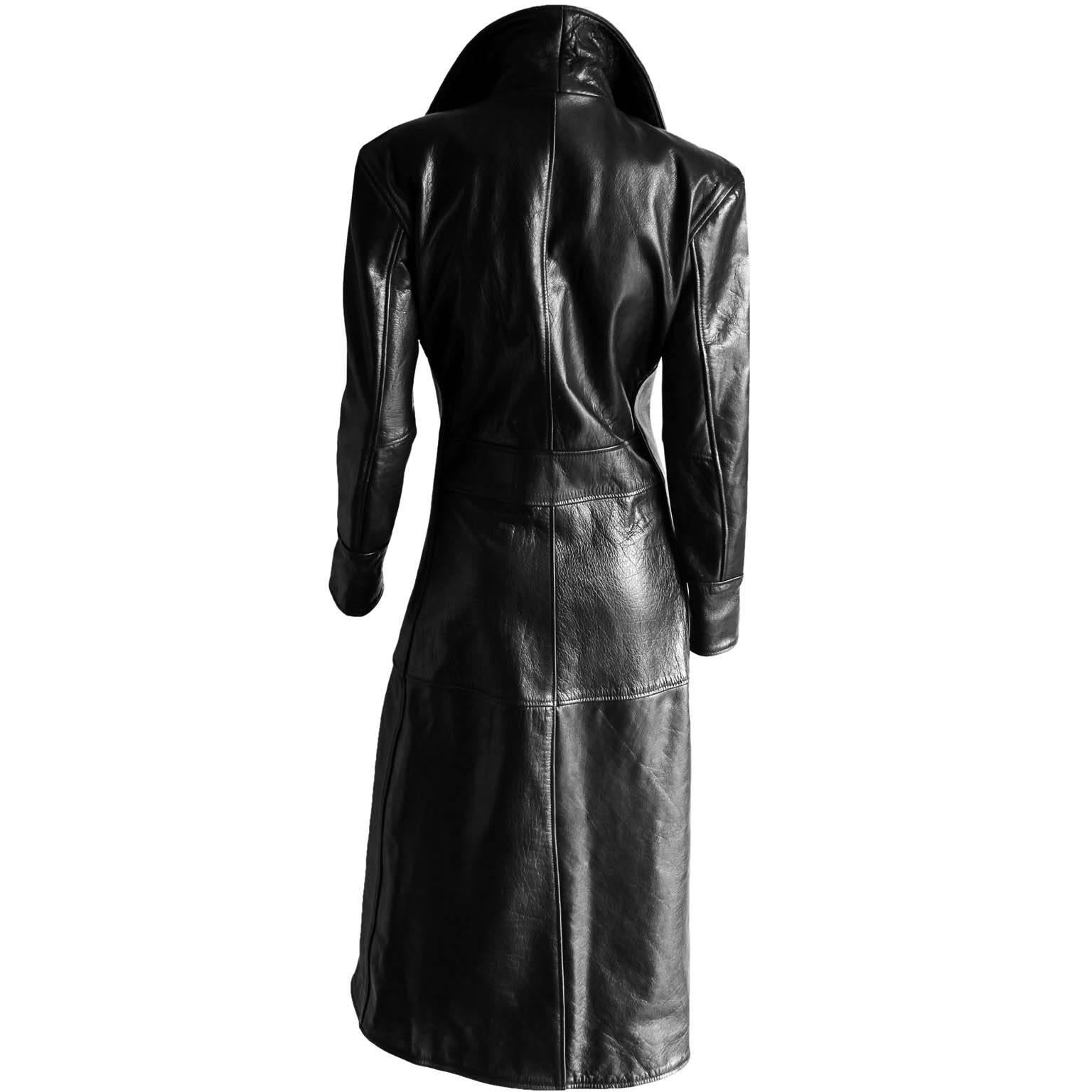 The Most Incredibly Rare & Iconic Black Leather Coat From Tom Ford's Fall Winter 1996 Collection For Gucci!

We've been international collectors of Tom Ford for Gucci & YSL since 2005, buying primarily for ourselves &  wholesaling to a