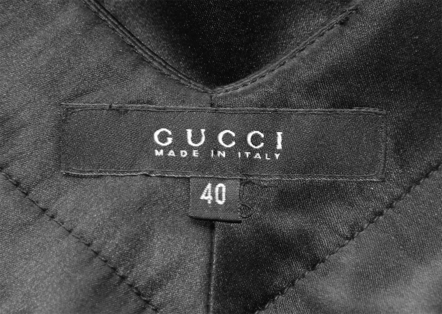 Iconic Tom Ford Gucci FW 2002 Silk Kimono Runway Blouse & Pants! 40 3