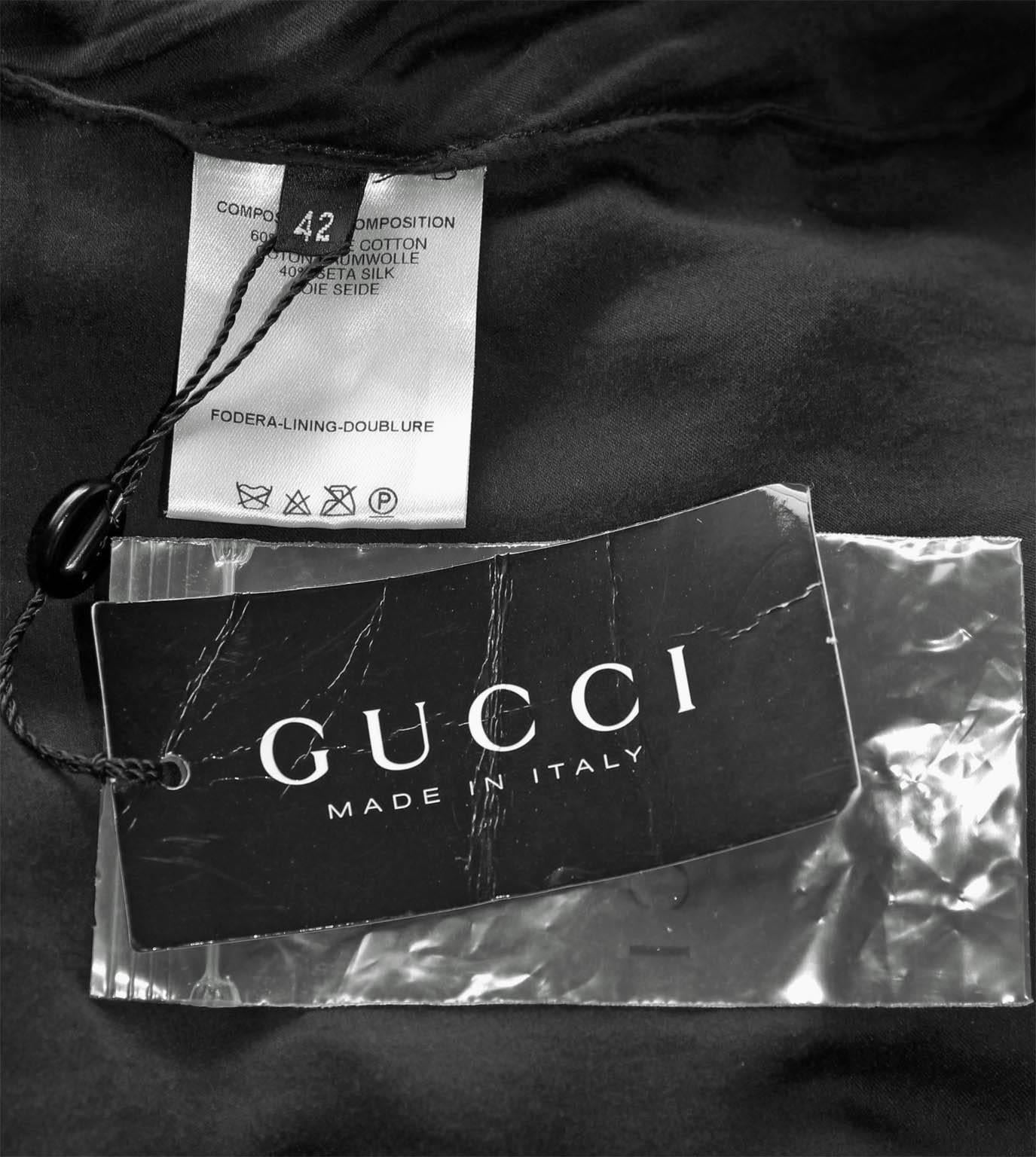 Iconic Tom Ford Gucci FW 2002 Silk Kimono Runway Blouse & Pants! 40 1
