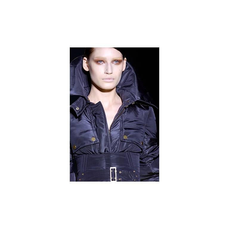 That Absolutely Heavenly Tom Ford Gucci FW 2003 Black Parka Jacket! 42 1