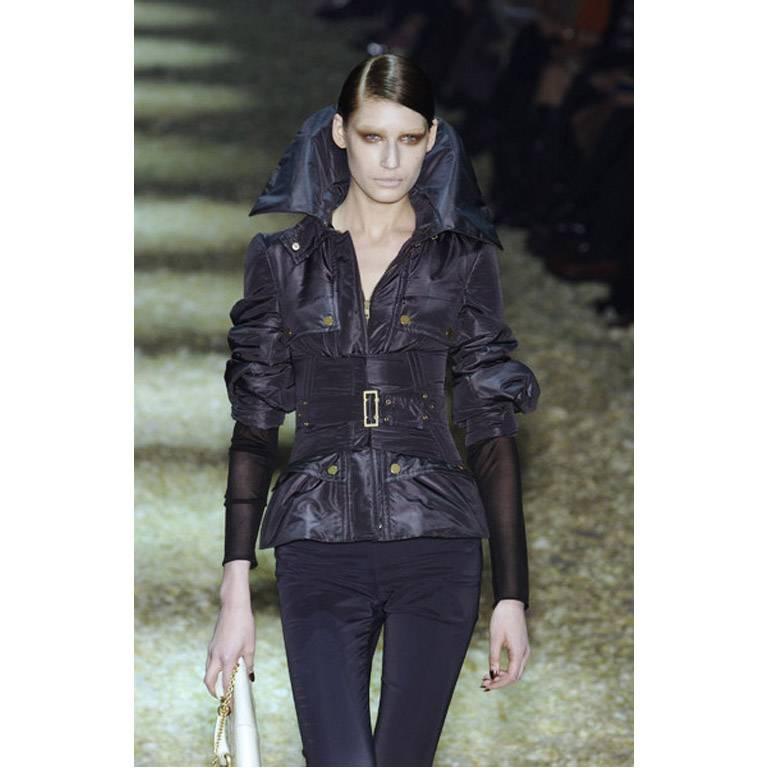 That Absolutely Heavenly Tom Ford Gucci FW 2003 Black Parka Jacket! 42 2