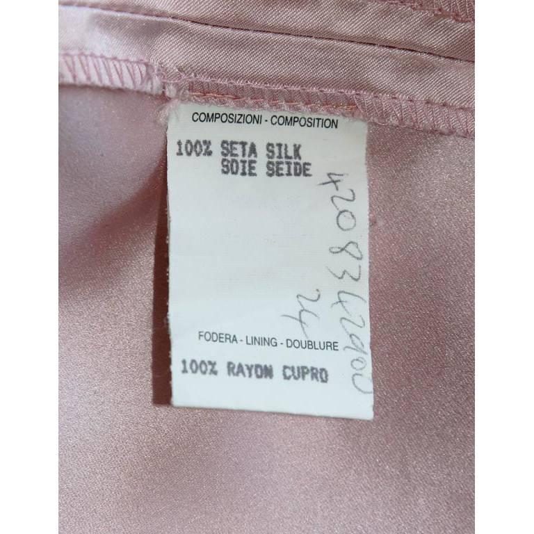 Rare & Iconic Tom Ford Gucci SS 1998 Baby Pink Silk Runway Coat, Skirt & Pants! 2
