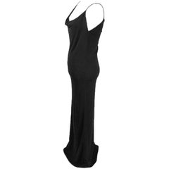 That Rare & Iconic Tom Ford For Gucci SS 1997 Draped Jersey Maxi Dress! IT 42 12