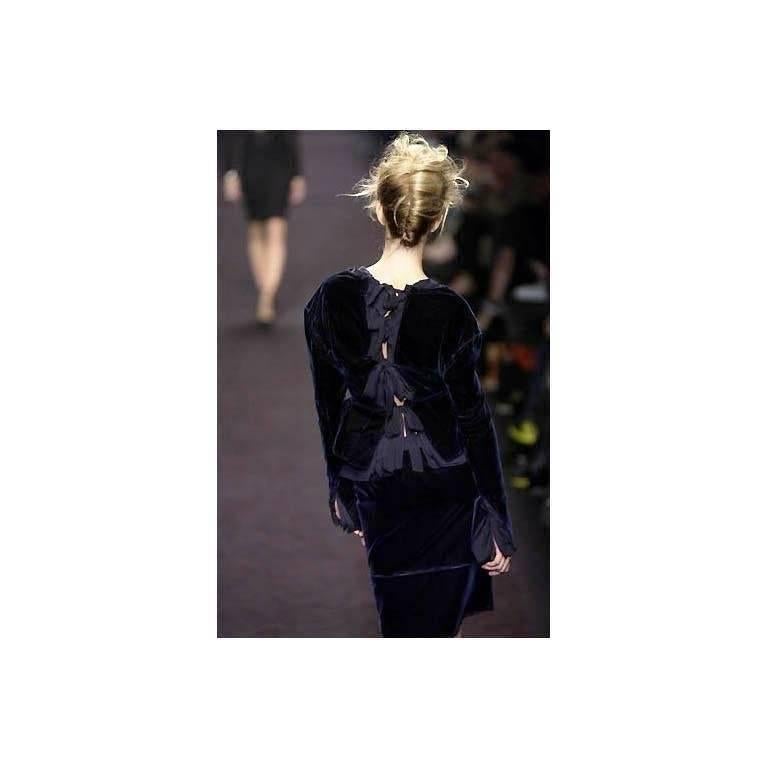 Women's Scrumptious Tom Ford YSL FW 2002 Silk Runway & Ad Campaign Jacket & Skirt! FR 42 For Sale