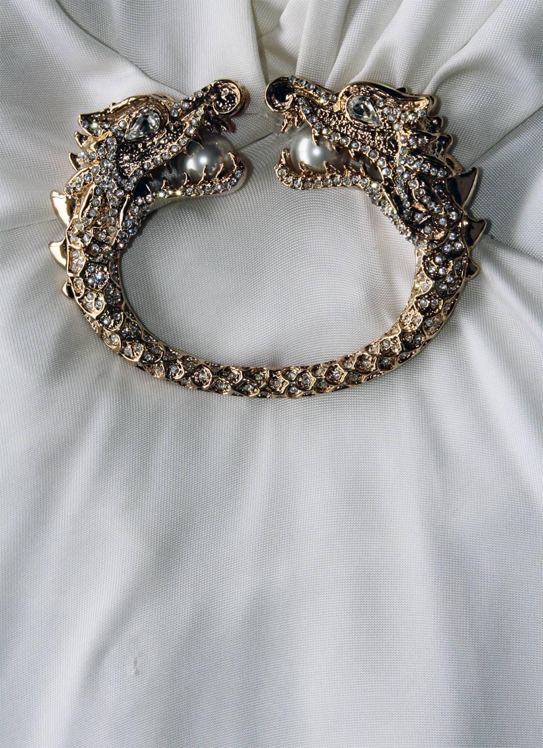 That Famous & Uber-Rare & Iconic Tom Ford Gucci FW 2004 Collection Dragon Gown! 4