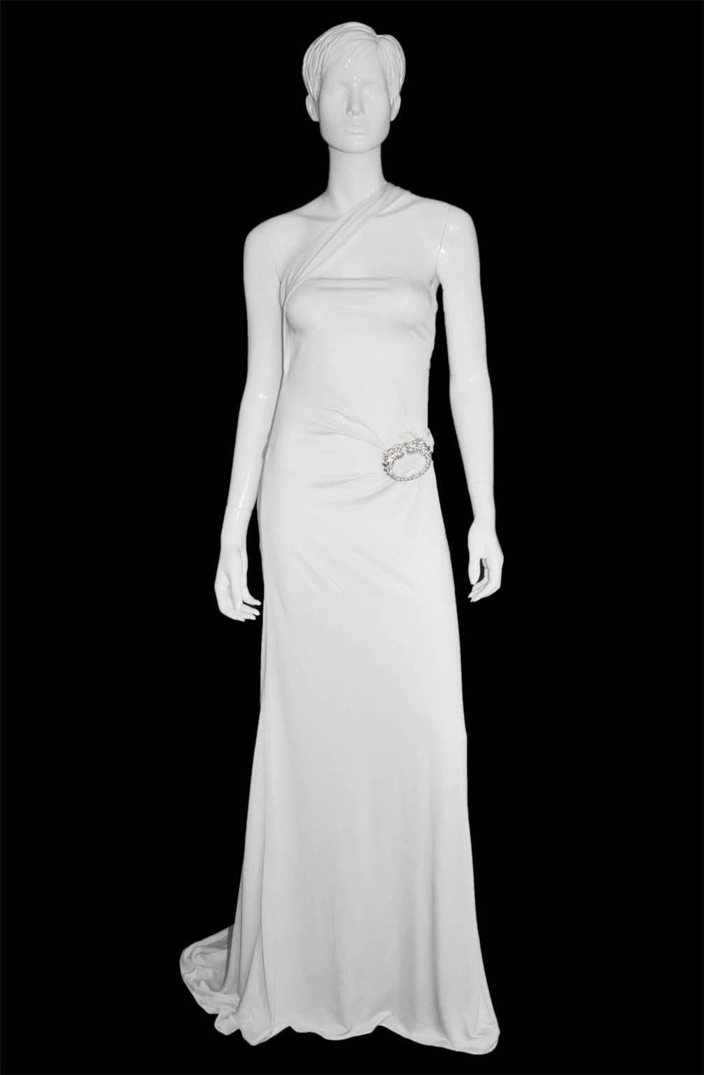 Who could ever forget those heavenly white Dragon gowns from Tom Ford's final unforgettable collection for Gucci, back in 2004? There were four of these gowns in total, each absolutely stunning & incredibly rare, & we currently have all four